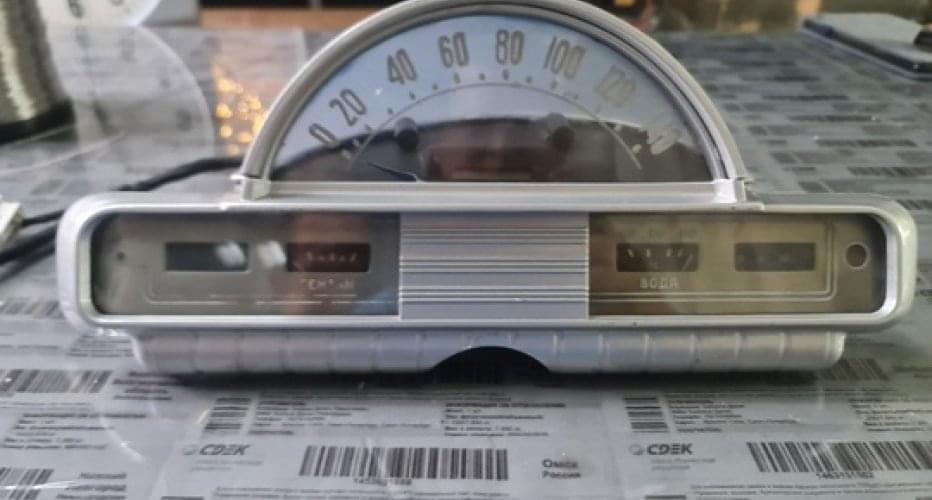 Щиток приборов Газ 21 для свапа своими руками:
Электромеханический..