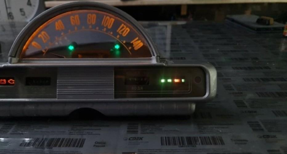 Щиток приборов Газ 21 для свапа своими руками:
Электромеханический..