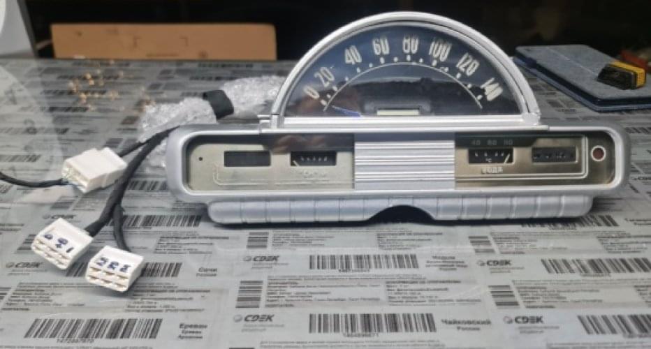 Щиток приборов Газ 21 для свапа своими руками:
Электромеханический..