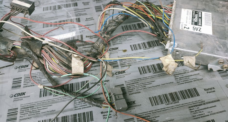 Великое множество вопросов: как определить, что проводка двс Тойота,..