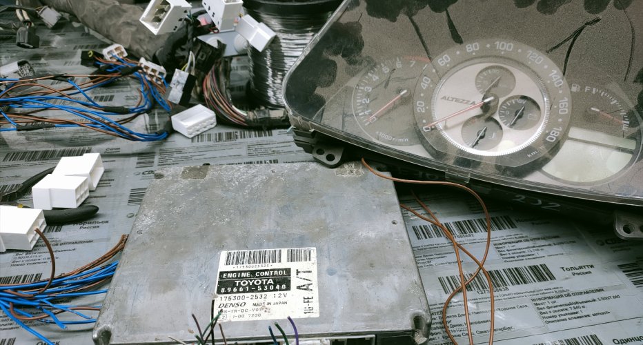 5vz fe non vvti подключение щитка приборов Lexus IS 200. Применение метода ЭБУ -..