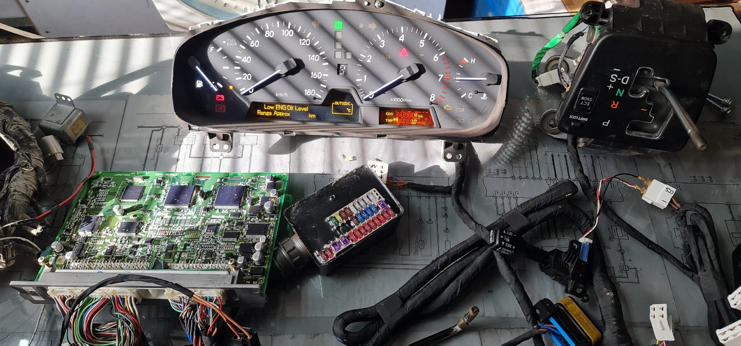 3uz fe 6at  свап своими руками с Орионкарс. Автономная электрика двс Тойота для