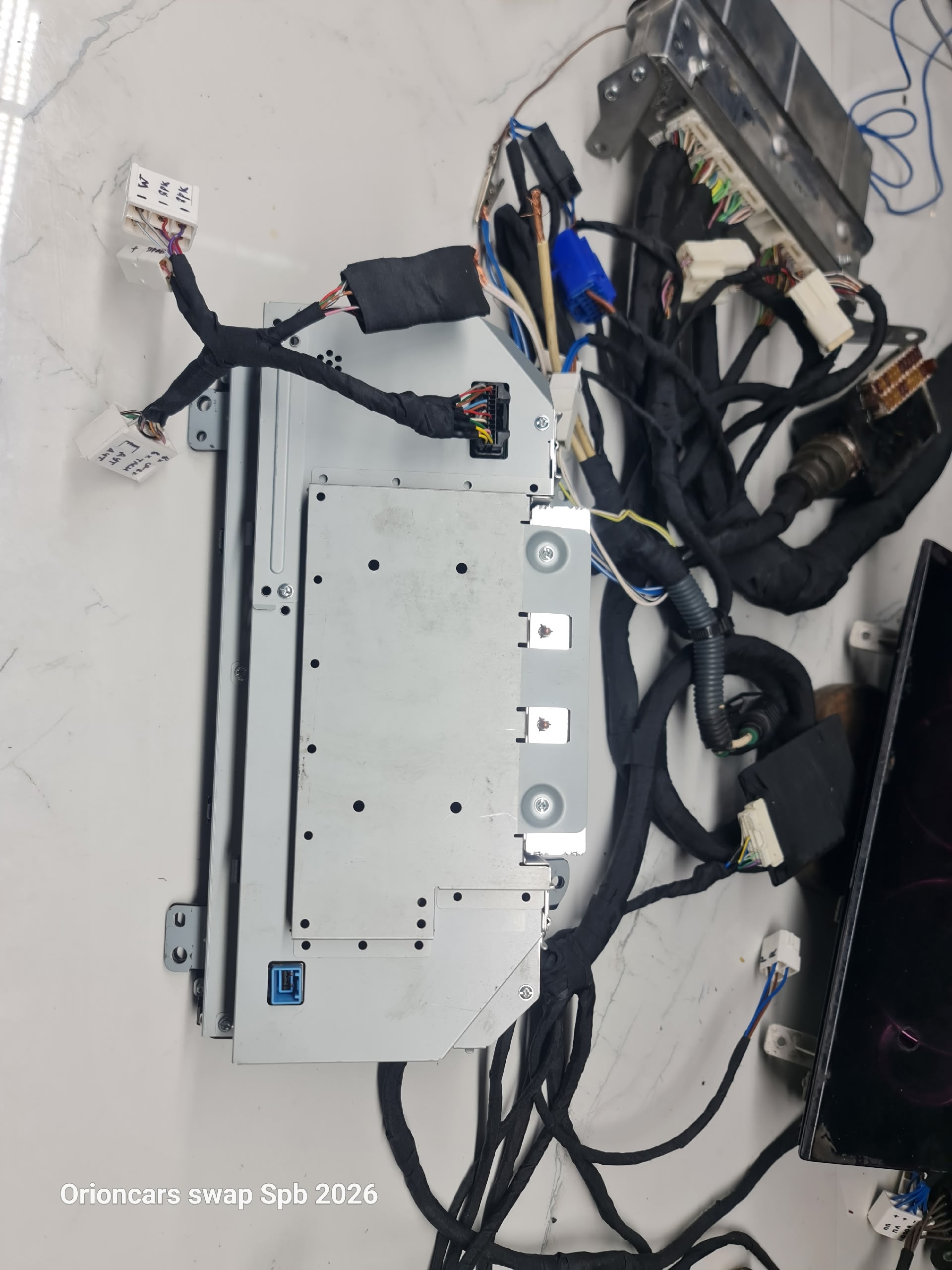 Щиток приборов Gws Crown 200 серии. Жк монитор. Адаптирован под мпх Crown JZS/UZ