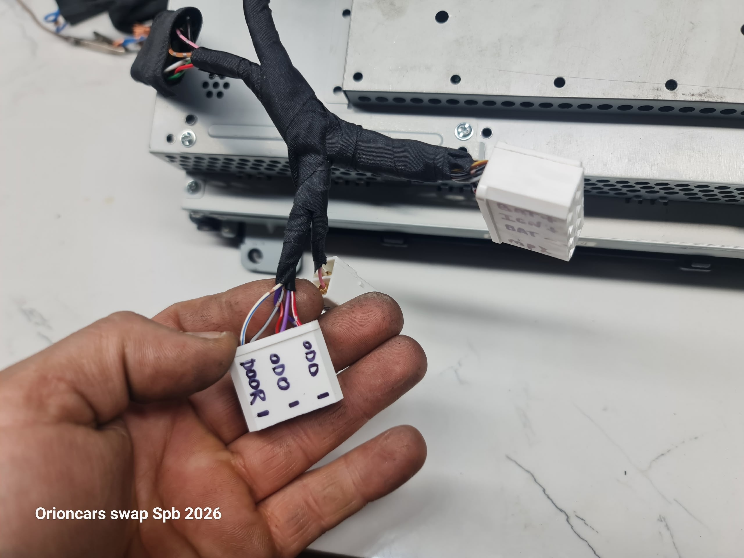 Щиток приборов Gws Crown 200 серии. Жк монитор. Адаптирован под мпх Crown JZS/UZ