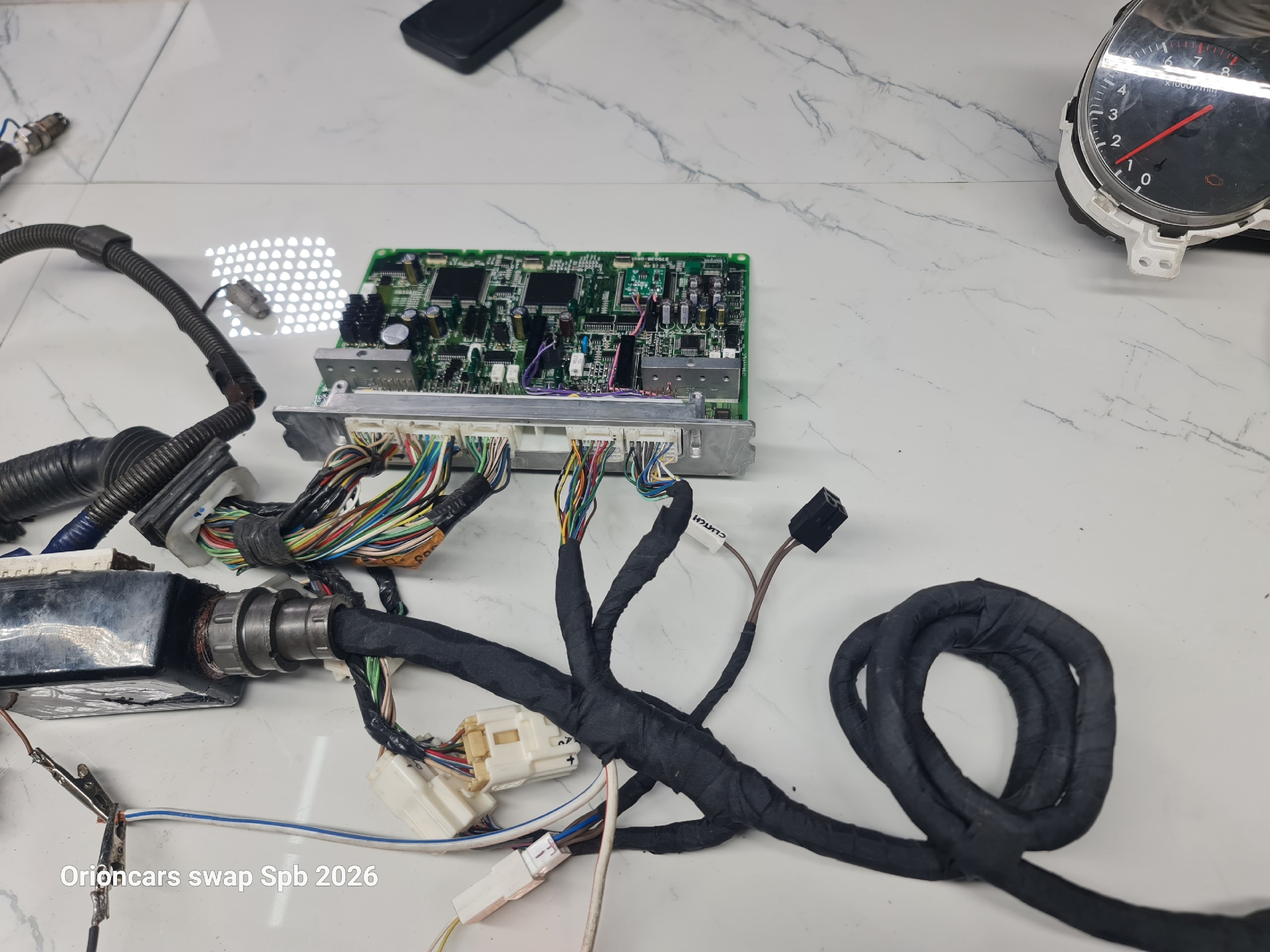 3uz fe 5at  свап своими руками с Орионкарс. Автономная электрика двс Тойота для