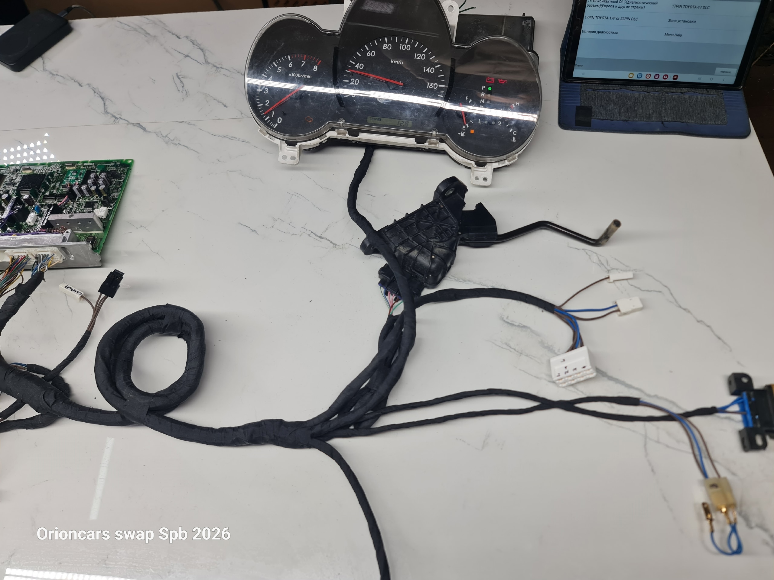 3uz fe 5at  свап своими руками с Орионкарс. Автономная электрика двс Тойота для