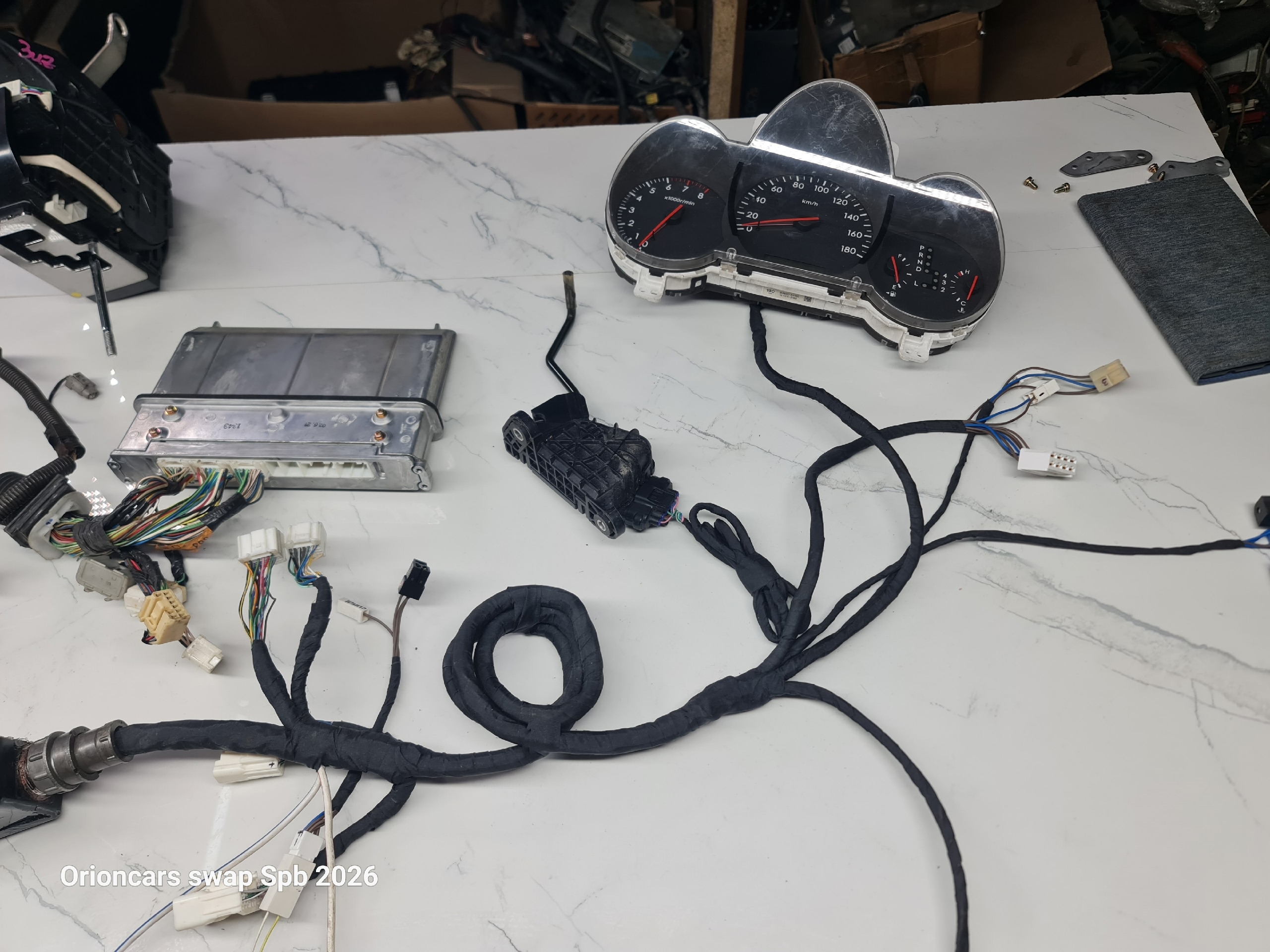 3uz fe 5at  свап своими руками с Орионкарс. Автономная электрика двс Тойота для