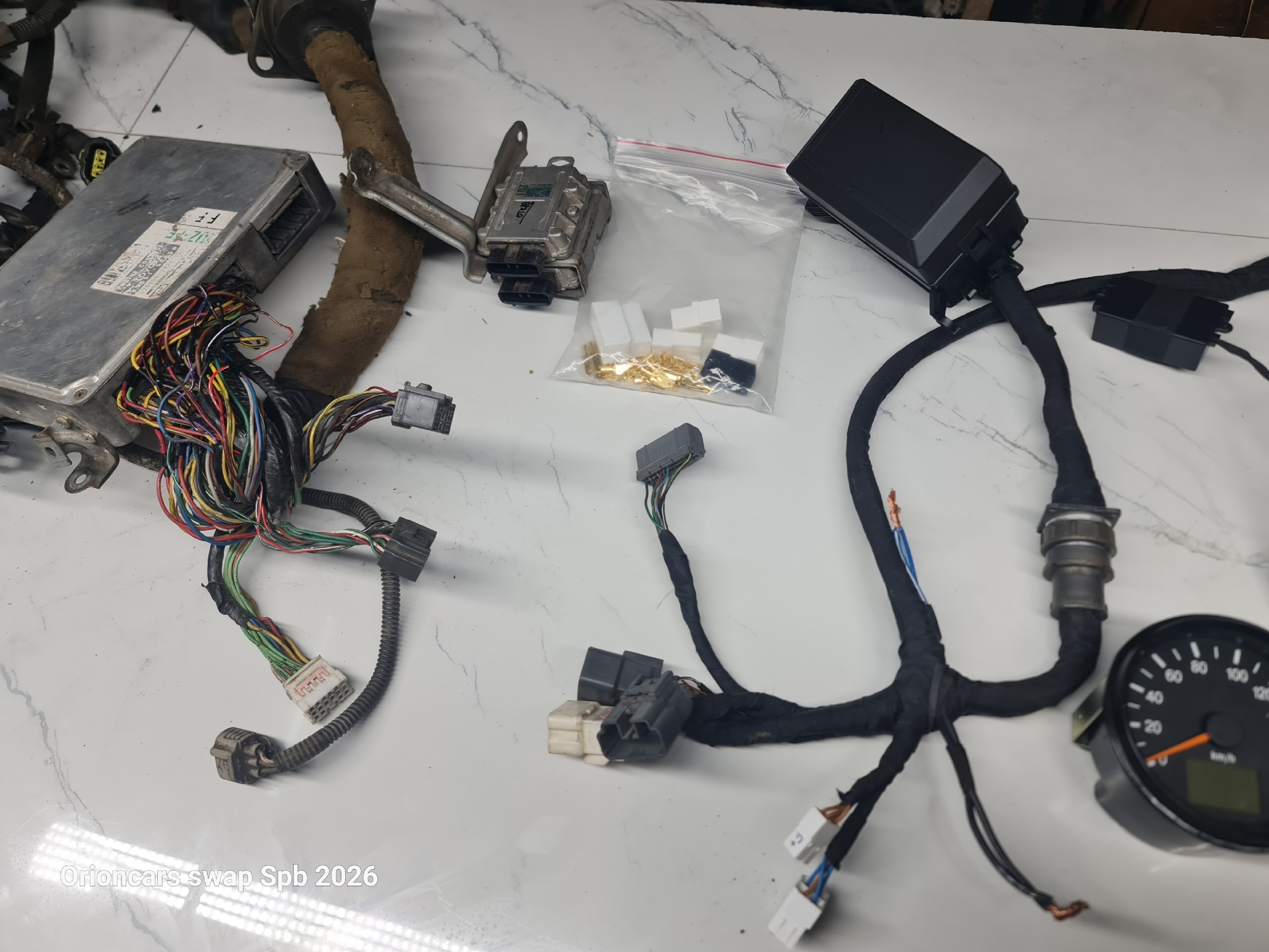 Отремонтированная коса двс 1uz fe non vvti: запустился второй игнитор. Убрали до