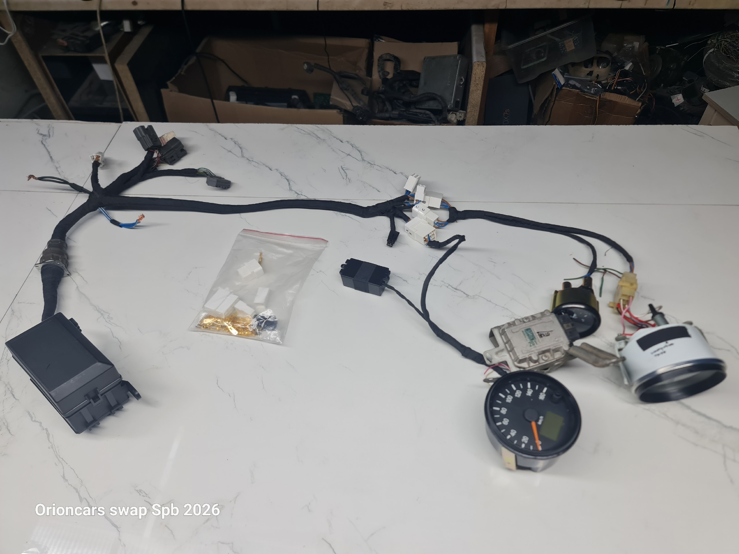 Отремонтированная коса двс 1uz fe non vvti: запустился второй игнитор. Убрали до