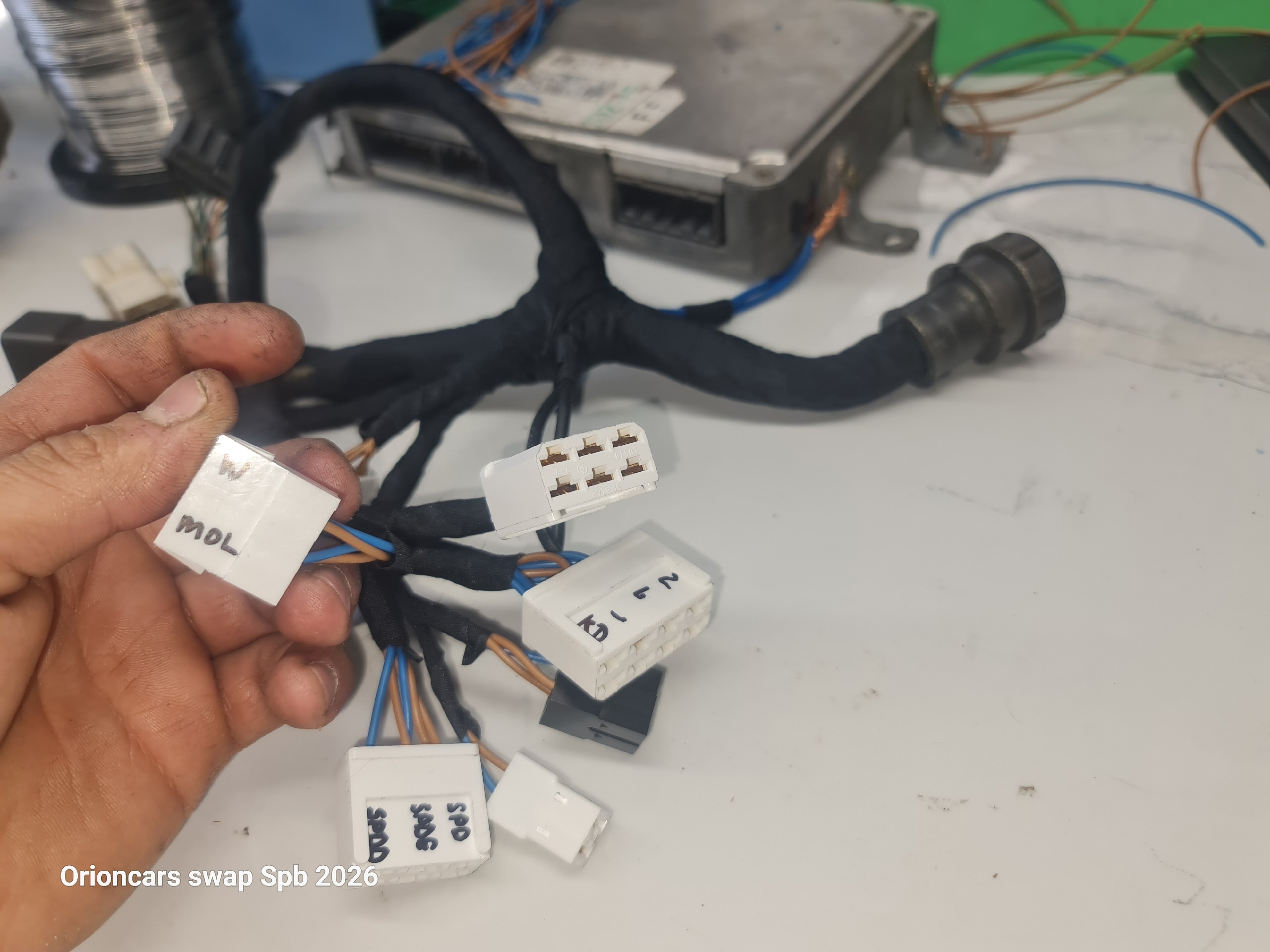 1uz fe non vvti васины усы: замученная коса двс. 
Соберем автономную электрику д