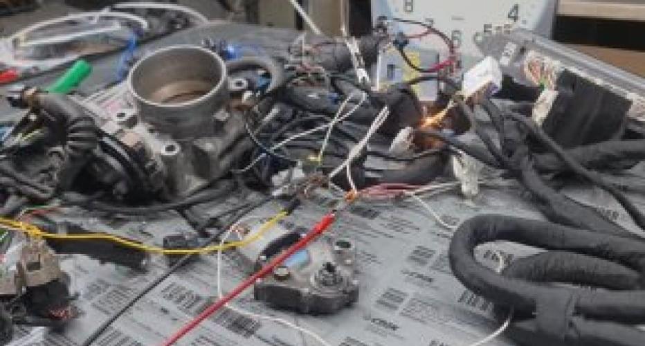 3uz fe 6at Crown UZS186 + щиток приборов CROWN GRS 180. Соберем все в единое целое и..