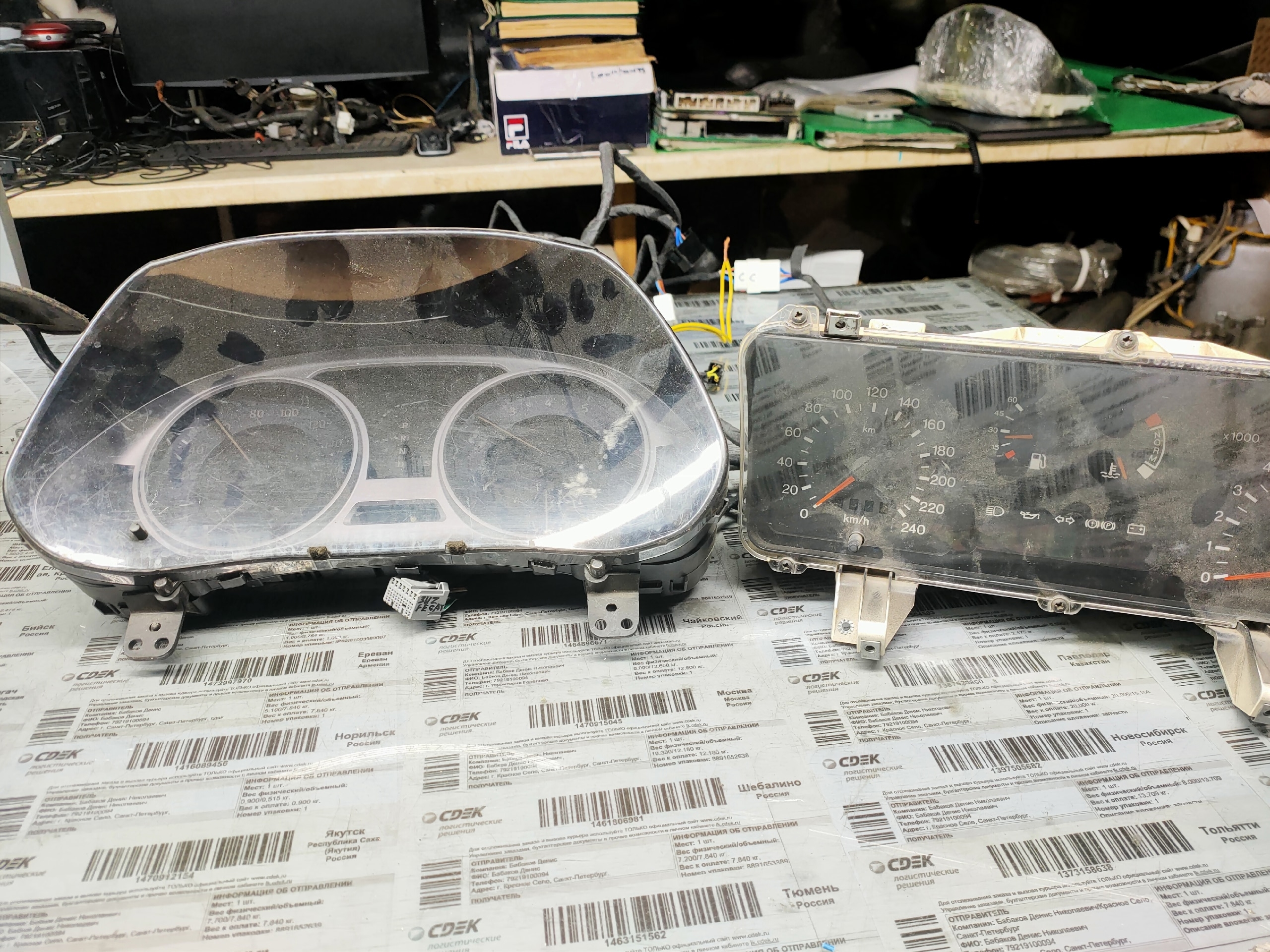 3uz fe 6at Toyota Crown 2 wd свап Форд Сиера. 

Родная панель Форда не очень отв