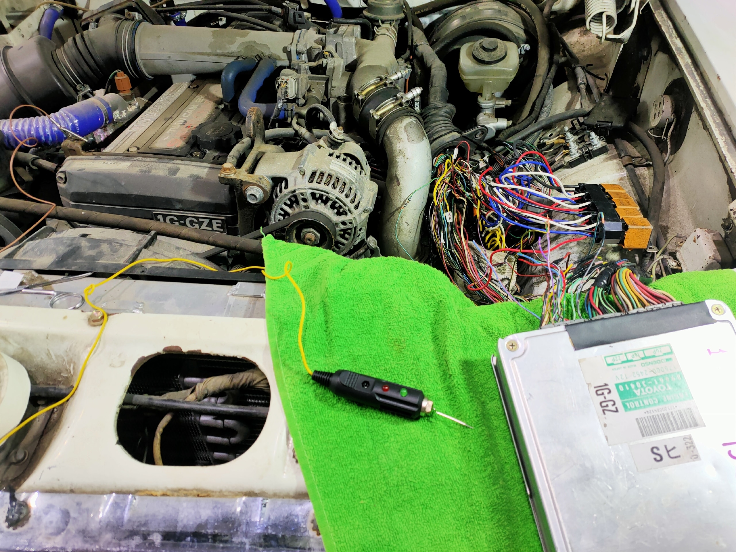 Скрутки. Скрутки, скрутки ) 
Завести завели - а дальше все. 

1g gz. Это не Gz.